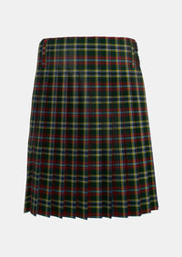 Traditional_Currie_of_Arran_Tartan_kilt_499_back_image_with_pleated_design_and_adjustable_buckles_for_men