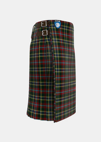 Traditional_Currie_of_Arran_Tartan_kilt_499_right_image_with_pleated_design_and_adjustable_buckles_for_men