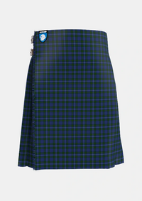 Traditional_Dalmeny_Tartan_289_kilt_front_image_with_pleated_design_and_adjustable_buckles_for_men
