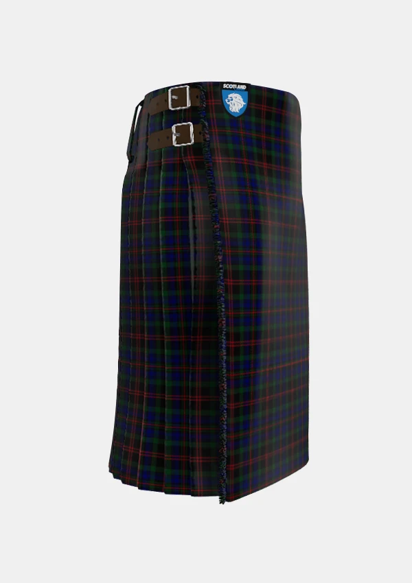 Traditional_Daly_Tartan_11608_kilt_right_image_with_pleated_design_and_adjustable_buckles_for_men