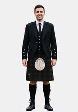 Traditional_Dark_Island_Tartan_5832_Kilt_and_Argyle_Jacket_Kilt_Outfits_front_image