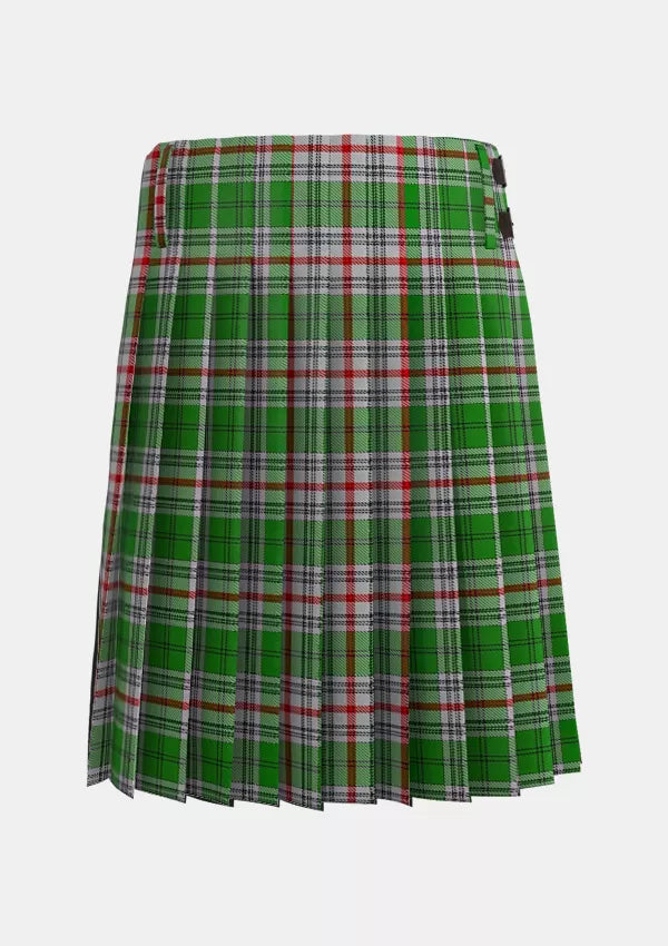 Traditional_Daugherty_Tartan_11819_kilt_back_image_with_pleated_design_and_adjustable_buckles_for_men