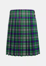 Traditional_Davidson_of_Tulloch_Dress_Tartan_kilt_back_image_with_pleated_design_and_adjustable_buckles_for_men