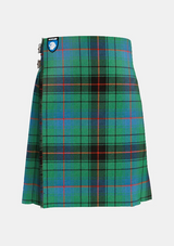 Traditional_Davidson_tartan_front_image_with_pleated_design_and_adjustable_buckles_for_men