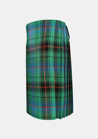 Traditional_Davidson_tartan_left_image_with_pleated_design_and_adjustable_buckles_for_men