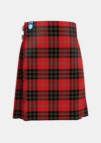 Traditional_Dean_Brae_Tartan_4663_kilt_front_image_with_pleated_design_and_adjustable_buckles_for_men