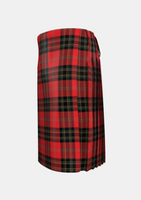 Traditional_Dean_Brae_Tartan_4663_kilt_left_image_with_pleated_design_and_adjustable_buckles_for_men