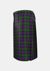 Traditional_Denovan_The_Lairdship_of_Personal_Tartan_36_kilt_left_image_with_pleated_design_and_adjustable_buckles_for_men