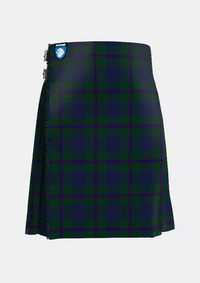 Traditional_Devlin_Patrick_Tartan_12666_kilt_front_image_with_pleated_design_and_adjustable_buckles_for_men