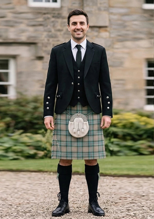 Traditional_Diana_Memorial_Rose_11460_Kilt_and_Argyle_Jacket_Kilt_Outfit_front_image