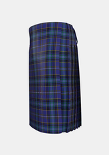 Traditional_Dickson_Tartan_7857_kilt_left_image_with_pleated_design_and_adjustable_buckles_for_men