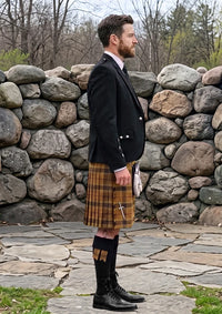 Traditional_Digital_Gold_Tartan_12206_Kilt_and_Argyle_Jacket_Kilt_Outfit_right_image