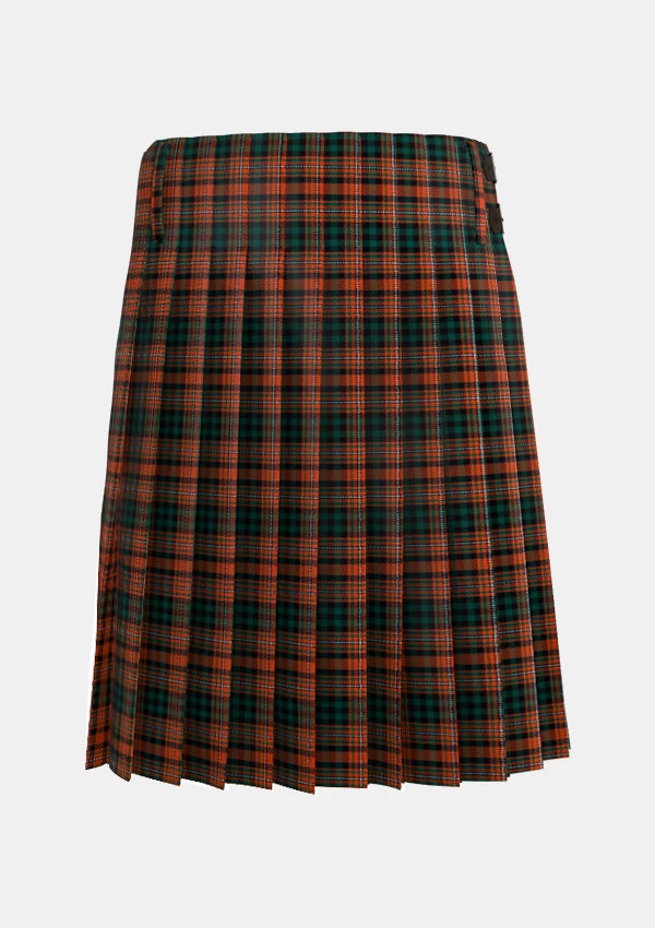 Traditional_Docherty_William_Thomas_Tartan_kilt_back_image_with_pleated_design_and_adjustable_buckles_for_men