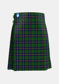 Traditional_Dodd_of_Branford_Tartan_4686_kilt_front_image_with_pleated_design_and_adjustable_buckles_for_men