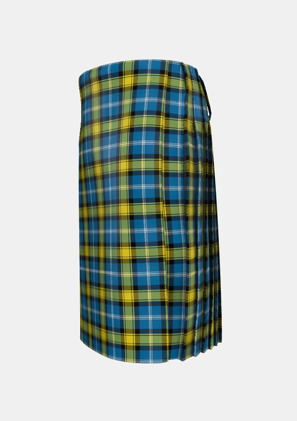 Traditional_Doddie_Weir_tartan_left_image_with_pleated_design_and_adjustable_buckles_for_men