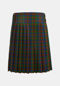 Traditional_Dorward_Dogwood_Tartan_2533_kilt_back_image_with_pleated_design_and_adjustable_buckles_for_men
