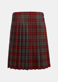 Traditional_Douglas_Ancient_Red_Tartan_4701_kilt_back_image_with_pleated_design_and_adjustable_buckles_for_men