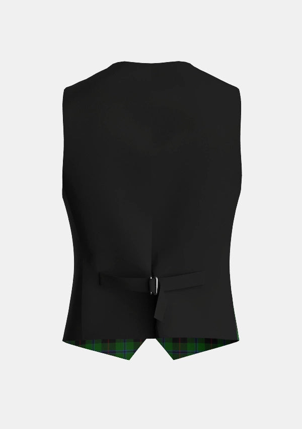 Traditional_Douglas_Black_Tartan_1029_Waistcoat_back_image