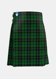 Traditional_Douglas_alternative_threadcount_Tartan_4083_kilt_front_image_with_pleated_design_and_adjustable_buckles_for_men