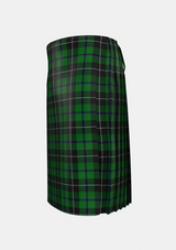 Traditional_Douglas_alternative_threadcount_Tartan_4083_kilt_left_image_with_pleated_design_and_adjustable_buckles_for_men