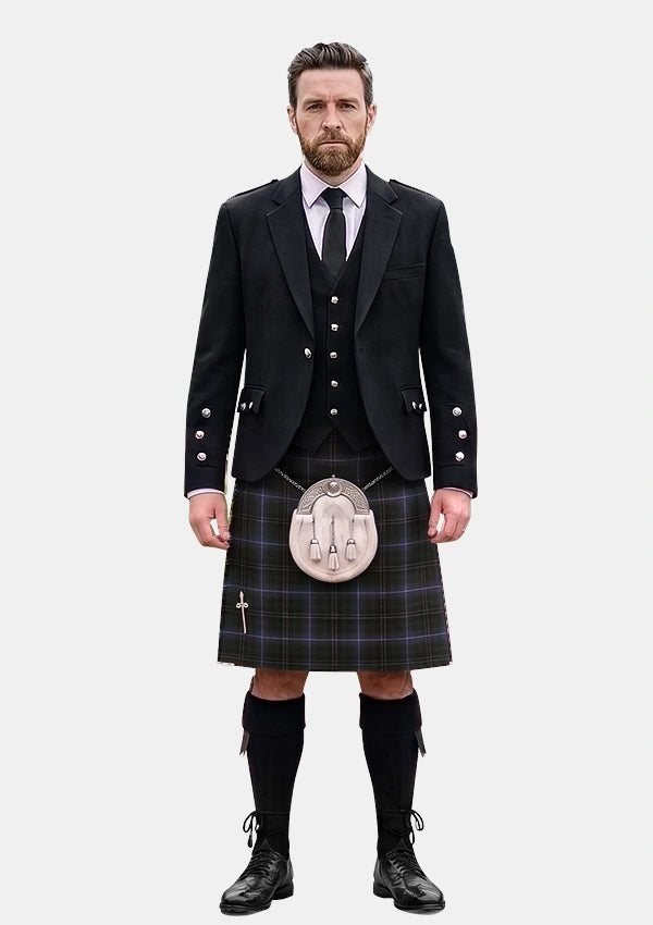 Traditional_Dow_Aerlift_Tartan_10704_Kilt_and_Argyle_Jacket_Kilt_Outfits_front_image
