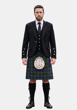 Traditional_Dowling_Tartan_4708_Kilt_and_Argyle_Jacket_Kilt_Outfits_front_image