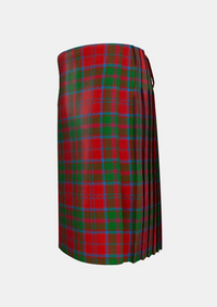 Traditional_Drummond_tartan_left_image_with_pleated_design_and_adjustable_buckles_for_men