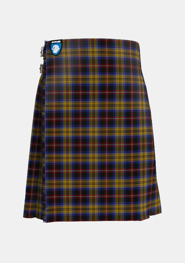 Traditional_Dublin_County_Crest_Range_7452_kilt_front_image_with_pleated_design_and_adjustable_buckles_for_men