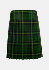 Traditional_Duffy_Tartan_kilt_2172_back_image_with_pleated_design_and_adjustable_buckles_for_men