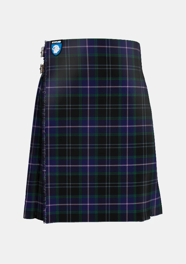 Traditional_Dugan_Tartan_7483_kilt_front_image_with_pleated_design_and_adjustable_buckles_for_men