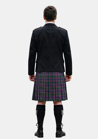 Traditional_Dunans_Rising_Tartan_10821_Kilt_and_Argyle_Jacket_Kilt_Outfits_back_image