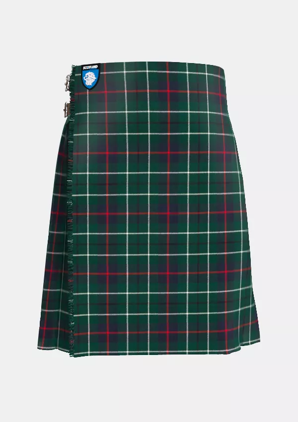 Traditional_Duncan_Modern_Tartan_kilt_front_image_with_pleated_design_and_adjustable_buckles_for_men