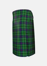 Traditional_Duncan_tartan_1112_kilt_left_image_with_pleated_design_and_adjustable_buckles_for_men