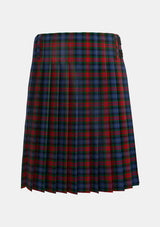 Traditional_Dundas_2_Tartan_501_kilt_back_image_with_pleated_design_and_adjustable_buckles_for_men