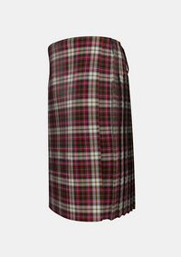 Traditional_Dunkeld_Tartan_2423_kilt_left_image_with_pleated_design_and_adjustable_buckles_for_men