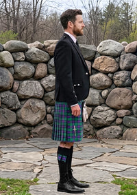 Traditional_Durham_Tartan_Kilt_and_Argyle_Jacket_Kilt_Outfit_right_image