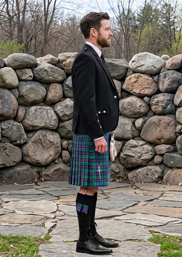 Traditional_Durham_Tartan_Kilt_and_Argyle_Jacket_Kilt_Outfit_right_image