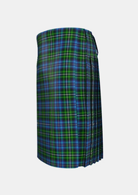 Traditional_Dyer_Tartan_4027_kilt_left_image_with_pleated_design_and_adjustable_buckles_for_men