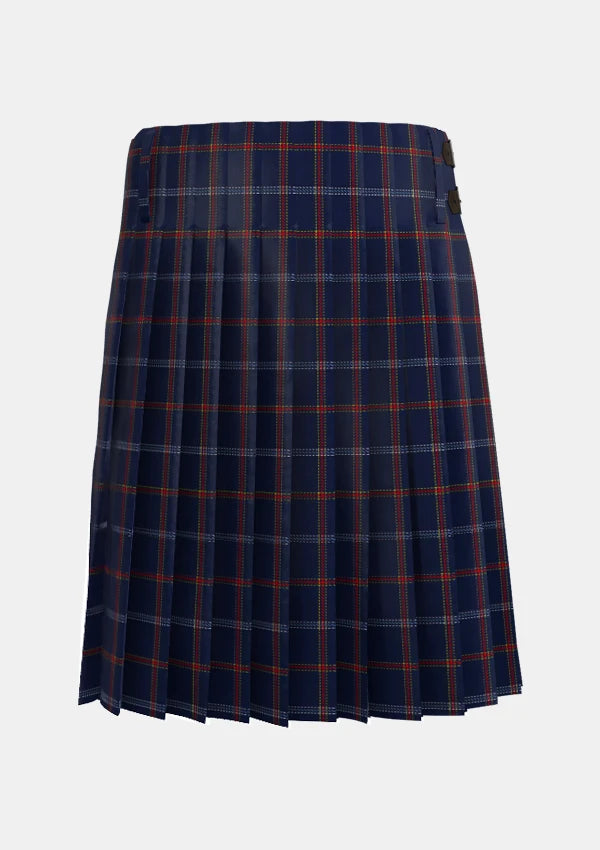 Traditional_Easton_Tartan_kilt_back_image_with_pleated_design_and_adjustable_buckles_for_men