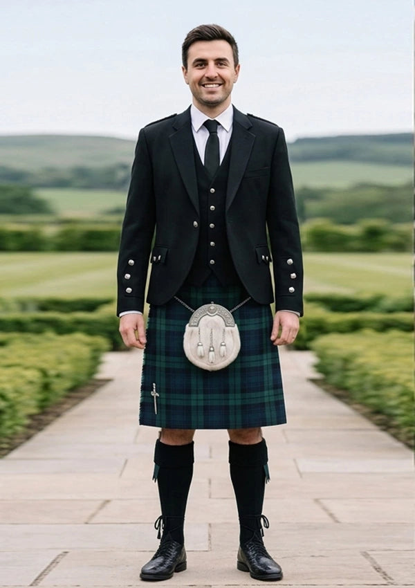 Traditional_Ellis_tartan_6166_Kilt_and_Argyle_Jacket_Kilt_Outfit_front_image