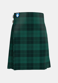 Traditional_Erskine_tartan_755_kilt_front_image_with_pleated_design_and_adjustable_buckles_for_men