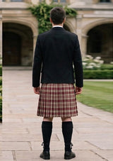 Traditional_Etive_Burgundy_Tartan_7576_Kilt_and_Argyle_Jacket_Kilt_Outfit_back_image