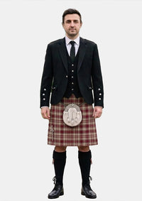 Traditional_Etive_Burgundy_Tartan_7576_Kilt_and_Argyle_Jacket_Kilt_Outfits_front_image