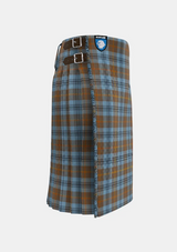 Traditional_Falkirk_Tartan_kilt_2347_right_image_with_pleated_design_and_adjustable_buckles_for_men