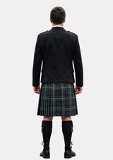 Traditional_Farquharson_Modern_Tartan_Kilt_and_Argyle_Jacket_Kilt_Outfits_back_image