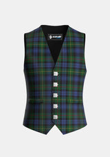 Traditional_Farquharson_Vestiarium_Scoticum_or_MacEwen_MacEwan_Tartan_1967_Waistcoat_front_image