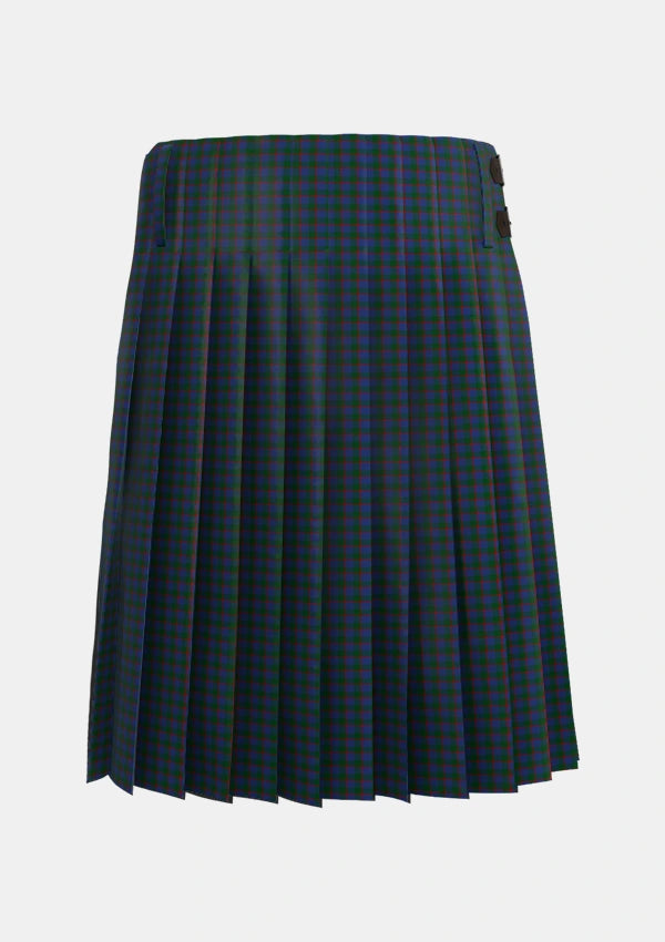 Traditional_Ferguson_1819_Tartan_1952_kilt_back_image_with_pleated_design_and_adjustable_buckles_for_men