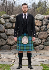 Traditional_Ferguson_Ancient_Tartan_Kilt_and_Argyle_Jacket_Kilt_Outfit_front_image