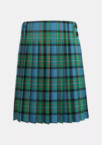 Traditional_Ferguson_Ancient_Tartan_kilt_back_image_with_pleated_design_and_adjustable_buckles_for_men