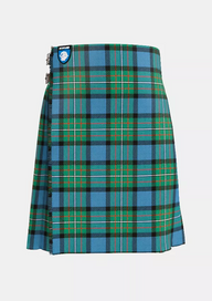 Traditional_Ferguson_Ancient_Tartan_kilt_front_image_with_pleated_design_and_adjustable_buckles_for_men